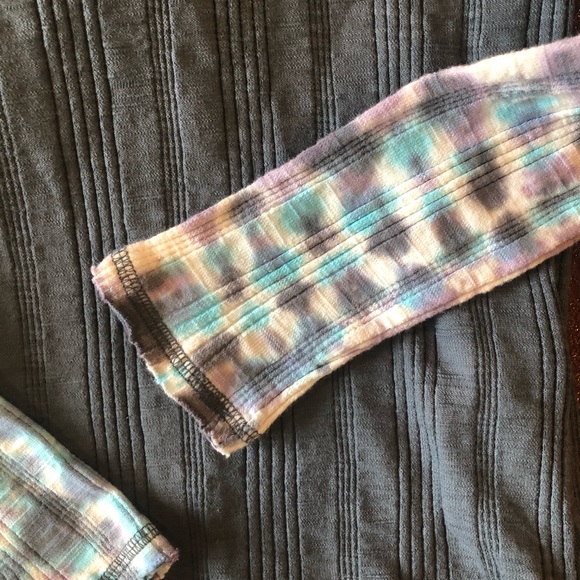 FREE PEOPLE Big Sur Tie Dyed Long Sleeve Tee - Picture 5 of 9